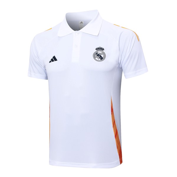 Polo Real Madrid 2024 2025 Blanco 2